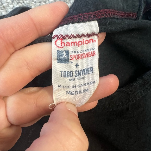 Todd Snyder Champion Shirt Adult Medium Black Looney Tunes Taz Tasmanian Devil - Picture 5 of 7